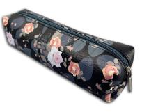 Opakowanie Piórnik prostokąt róże w czerni