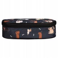 Opakowanie Piórnik Psy grafitowy