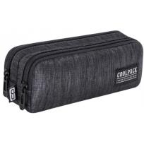 Opakowanie Piórnik saszetka podwójna Coolpack Clio SNOW BLACK