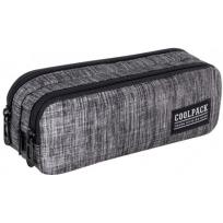 Opakowanie Piórnik saszetka podwójna Coolpack Clio SNOW RGREY