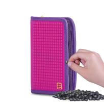 Opakowanie Piórnik szkolny na suwak z purpurowym panelem