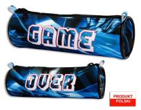 Opakowanie Piórnik szkolny WAR-1238 tuba Game Over niebieska