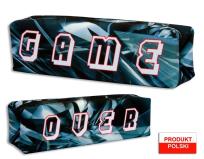 Opakowanie Piórnik szkolny WAR-1240 klocek Game Over granat