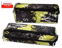 Opakowanie Piórnik szkolny WAR-1265 czarno zielony WARTA