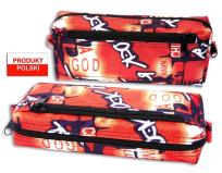 Opakowanie Piórnik szkolny WAR-1269 pomarańczowo fioletowy