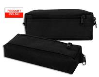 Opakowanie Piórnik szkolny WAR-664 czarny z kieszonką WARTA