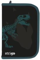 Opakowanie Piórnik szkolny z dwiema klapami Dinozaur STRIGO