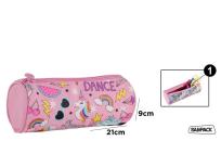 Opakowanie Piórnik tuba 21x9cm jednorożec