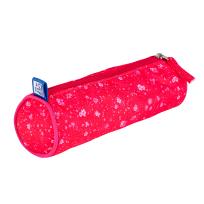 Opakowanie Piórnik tuba Floral ciemnoróżowy OXFORD