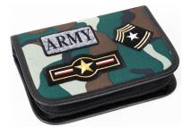 Opakowanie Piórnik z 2 klapkami Camo