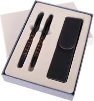 Opakowanie Pióro + długopis Dorian w etui ES pomarańczowy