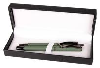Opakowanie Pióro + długopis Master Gun w etui 38 zielony