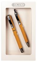 Opakowanie Pióro + długopis Master Gun w etui GB musztardowy