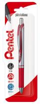 Opakowanie Pióro kulkowe 0,7 mm EnerGel BL77, czerwony x 1  blister