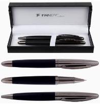 Opakowanie Pióro kulkowe + długopis Cayman BR czarny