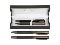 Opakowanie Pióro kulkowe + długopis Crater BR czarny