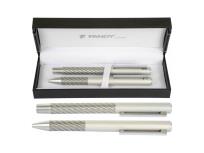 Opakowanie Pióro kulkowe + długopis Hydra BR srebrny