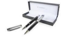 Opakowanie Pióro kulkowe + długopis Libera czarny
