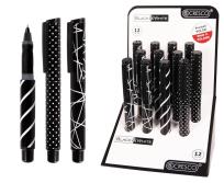 Opakowanie Pióro kulkowe Go Pen F Black&White (12szt)