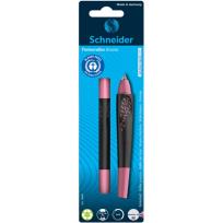 Opakowanie Pióro kulkowe Schneider Breeze 1 szt. czarno-różowy blister