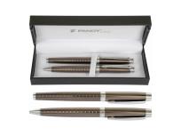 Opakowanie Pióro wieczne + długopis Centaurus BF szary