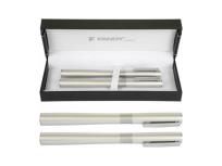 Opakowanie Pióro wieczne + długopis Virgo BF srebrny