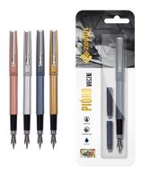 Opakowanie Pióro wieczne Zenith Omega Metallic + 2 naboje blister 1szt.mix