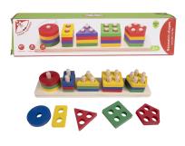 Opakowanie Piramidki drewniane na deseczce różne kształty