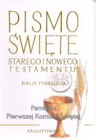 Okładka książki Pismo Święte Starego i Nowego Testamentu Biblia Tysiąclecia