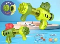 Opakowanie Pistolet Dino 20cm + piłeczki 3szt