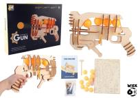 Opakowanie Pistolet na gumki i piłeczki ping-pong