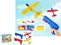 Opakowanie Pistolet + samolot + strzałki 6szt mix