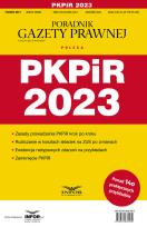 Okładka książki PKPiR 2023