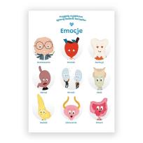 Opakowanie Plakat edukacyjny. Emocje A2