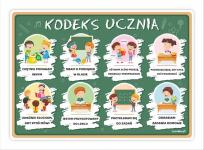 Opakowanie Plakat edukacyjny - Kodeks ucznia A3