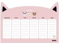 Opakowanie Plan lekcji A4 Friends Girls (10szt)