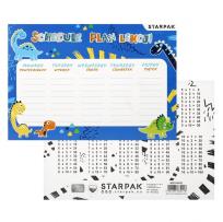 Opakowanie Plan lekcji z tabliczką mnożenia Dino (25szt)