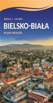 Okładka książki Plan miasta - Bielsko-Biała 1:20 000