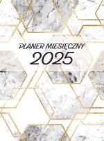 Opakowanie Planer 2025 miesięczny duży 2 geometryczny