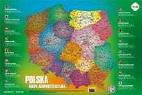 Opakowanie Plansza edukacyjna Mapa Polski HAPPY COLOR