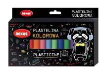 Opakowanie Plastelina 12 kolorów