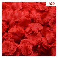 Opakowanie Płatki róż  100 sztuk czerwone