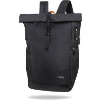 Opakowanie Plecak kurierski zwijany na laptopa R-bag Roll Black