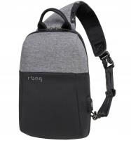 Opakowanie Plecak męski na jedno ramię R-bag Magnet Grey