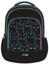 Opakowanie Plecak PL005 Misty Koty czarny STRIGO