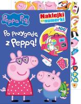 Okładka książki Po przygodę z Peppą. Świnka Peppa. Naklejki na numerki