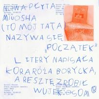 Okładka książki Początek CD