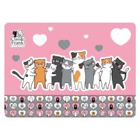 Opakowanie Podkładka laminowana Cleo i Frank 38 Kot DERFORM