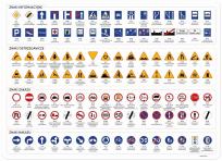 Opakowanie Podkładka laminowana Ruch Drogowy DERFORM