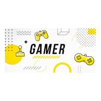 Opakowanie Podkładka na gamer yellow